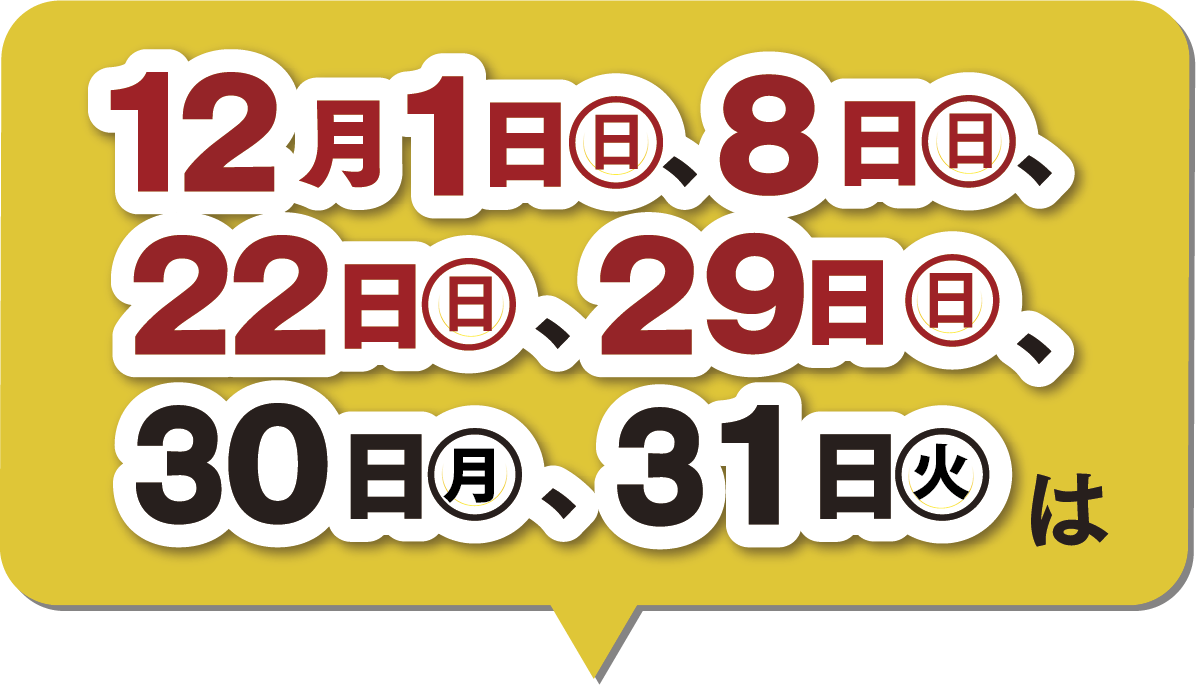 11月の楽天ポイント2倍デー